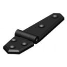 Hinge 35x134mm Black (Pair) GRP