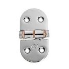 Hinge friction 38 x 76 mm reversed hemispheric SS 304 electro polished