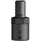 Hose connector black F 3/4