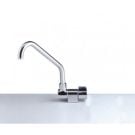 Tap Fold down Chrome J Spout folding & swivelling