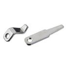 Cam 42mm grip range 16-35mm (reverse) & 74-88mm (normal) SS316 tumbled finish