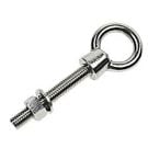 Eye bolt H150 mm M12 with nut & washer SS316