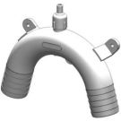 Vented loop White 25 mm GRP