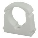 Pipe clip 22 mm White (plastic)