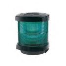 Navigation Light All Round Green 2NM 12V DC Black Housing