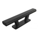 Cleat square base plate 265x70 M12 316 PT BL Powder coat