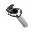 Rod holder 65 deg. with 1-3/8 anodized Aluminium tube flush mount