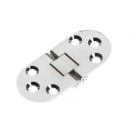 Hinge table 30x71mm chromed Brass