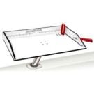 Table-bait/filet, 50.8cm, fish rod holder mount with LEVELOCK