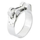 Hose Clamp Robust Heavy-Duty 131–139 mm 25 mm Band AISI 316 Stainless Steel