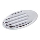 Horn Grille Set SS and White ABS Plastic for 01.09.0093/01.09.0092