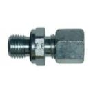 Connector Dia. 15 mm G3/8 cylindric for inflexible hydraulic hose