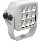 Light Flood Square 9x5W LED White Narrow Beam 9-32V 105 deg. Adjustable Trunnion Bracket Mount