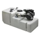 Tank Waste water system 120L 24V (includes plastic tank fitted with pump, sender & suction pipe excluding inlet fitting)