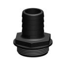 Hose connector Black 1-1/2