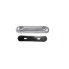 Anode hull Zn 4 Kg L310 x W75 x H35 mm bolt-on