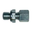 Connector Dia. 10 mm G3/8 cylindric for inflexible hydraulic hose