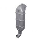 Gooseneck Exhaust LT40 for 40 mm Hose