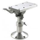 Seat pedestal PCMS3040 300 - 400mm manual column Dia.87/73mm & Dia.228mm base with swivel & seat slide