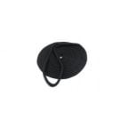 Rope polyester Dia. 28 mm 12 strand double braided Black 16621kg breaking load