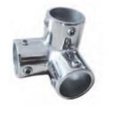 Stanchion 3 way corner fitting 1 SS316