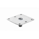 Seat baseplate PCQBASEC for quick positioning pedestal series click connection 174 x 174 mm