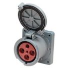 Shore power receptacle M4100R12 100 A 125/250V 4 wire 3 pole (suits 08.13.0102)