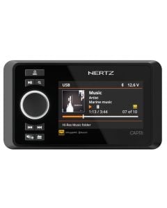 CAPRI H100 Marine Grade Source Unit &ndash; 4.3" Display &ndash; IP67 &ndash; 4 x 70W