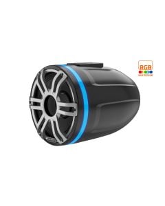 HTX 8.8" RGB Flat Common Tower Speakers &ndash; Total White &ndash; 100W RMS &ndash; 4&Omega;
