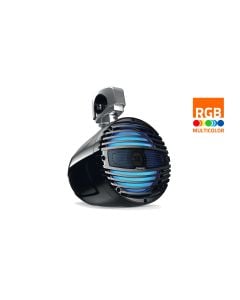 HTX 8.8" RGB Clamp Tower Speakers &ndash; Total Black &ndash; 100W RMS &ndash; 4&Omega;