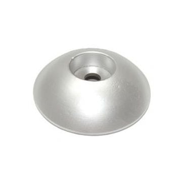 Anode rudder Zn 2.2 Kg OD 140 mm with steel insert bolt-on