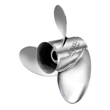 Propeller Rubex L3 Stainless Steel 3-Blade 15″ × 21″ LH Interchangeable Hub for 115 HP and Above Engines