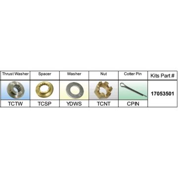 Prop Kit TC-PKT Propeller Kit for 35-55 HP