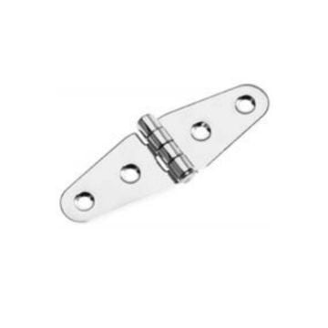 Hinge Concealed Reversed 100 × 30 × 2mm AISI 316 Stainless Steel Electro Polished