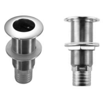 Scupper 1-1/2" Short SS