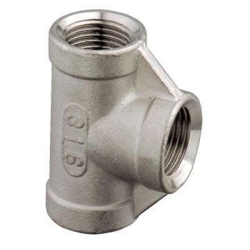 T-Shaped Fitting SS316 3/8