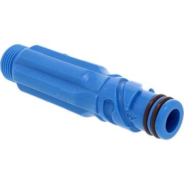 Connector 3/4" quick release plug in type (Blue plastic)