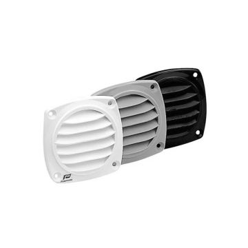 Ventilator Grey Plastic Round 82X82