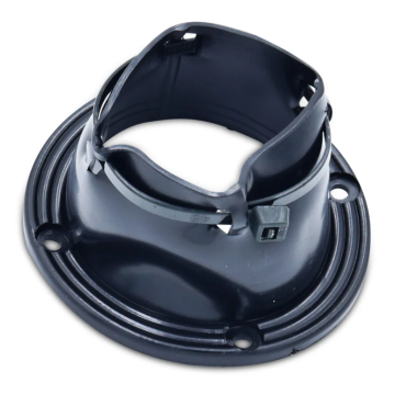 Cable boots 4-1/2" vinyl black