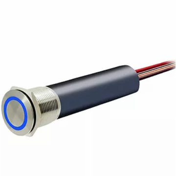 Switch BT15LEDSW1-B mini LED 15A 12V on/off blue