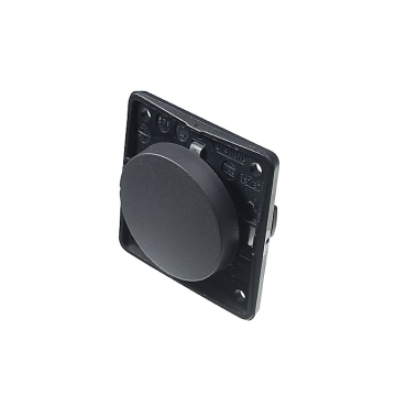 Rocker Switch Momentary Berker 10A 250V Anthracite Dull