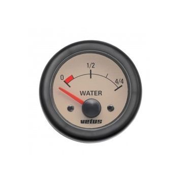 Gauge water level WATERN cream 12/24V cut-out Dia. 52 mm excluding sensor