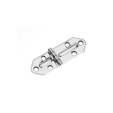 Hinge 40 x 127 mm heavy duty SS304 electro polished
