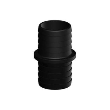 Hose connector Black 50 mm/50 mm GRP