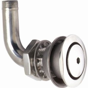 Vent flush-mount 316 SS alloy 90deg fuel vents