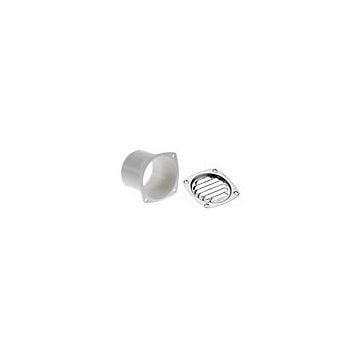 Vent adapator for 05.09.0070 Dia. 74 x 63 mm plastic white