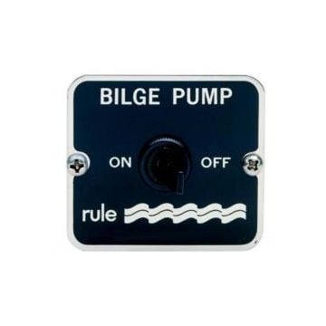 Switch panel 2Way 12/24/32V for bilge pump