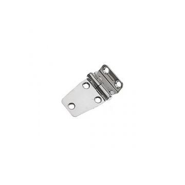 Hinge offset 37 x 66 mm offset left hand SS304 electro polished