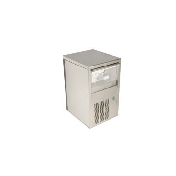 Ice drink 18 kg /day Clear White 230V 50Hz integrated with water tank air ventilated door
