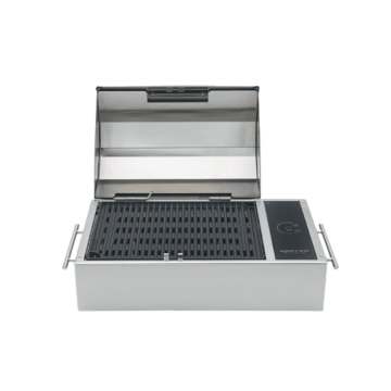 Grill floridian oval lid portable 240V AC 50/60 Hz 1300 W